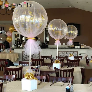 6set Balon Suportul Balon Stick Sta cu Cupe Kit pentru Masa Aranjamente Nunta Decoratiuni cu Baloane Consumabile Partid