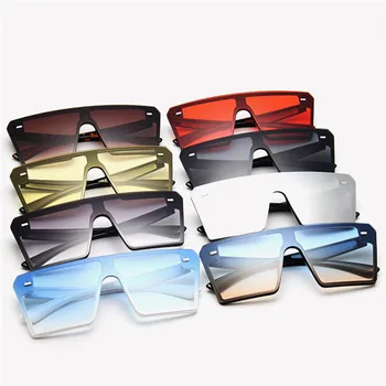 Yoovos 2021 Mare Cadru ochelari de Soare Femei Retro Ocean Lentile Oglindă Pătrat Ochelari de Soare Vintage Marca UV400 Lentes De Sol Mujer