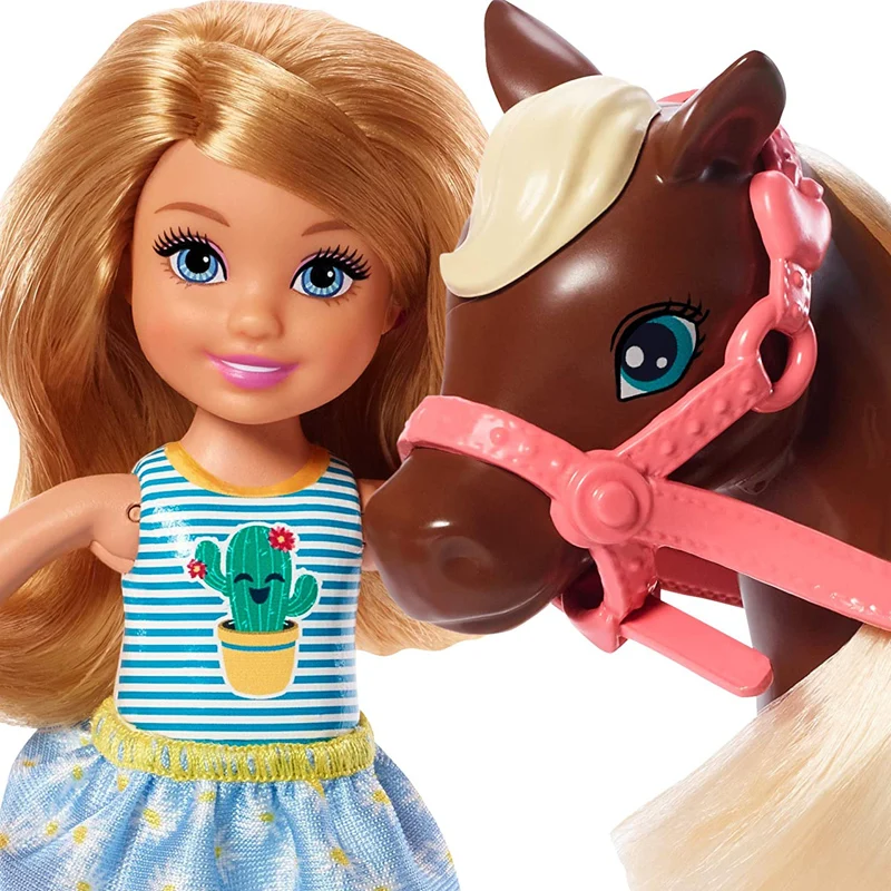 grammar goose Comrade La reducere! Jocuri Barbie Originale Chelsea și Calul Păpuși Poartă Moda  Printesa Jucarii Pentru Copii Accesorii Copii Fete Jucarii Cadouri De Ziua  De Nastere < Păpuși și Jucării De Pluș - Revistadefotbal.ro