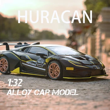 1:32 Lamborghini HURACAN ST EVO Masina Sport Aliaj model de Masina Diecasts & Vehicule de Jucărie Mașină Model de Simulare Model de Colectie