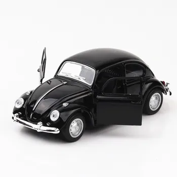 1:36 Mașină De Jucărie Veche Beatles Metal Jucărie Aliaj Masina Diecasts & Vehicule De Jucărie Model De Masina In Miniatura Scara Model Auto Jucarii Pentru Copii