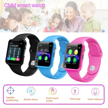 1.54 Inch pentru Copii Telefon Ceas Inteligent SOS Antil-a pierdut Smartwatch Poziționare Mobil Cartela SIM Ceas de Apel Locație Tracker Ceas