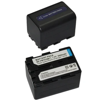 1 buc 3000mAh NP-QM71 Reîncărcabilă aparat de Fotografiat Baterie pentru Sony DCR-TRV30 CCD-TRV608 NP-FM71 NP-FM70 NP-QM71 NP-QM70