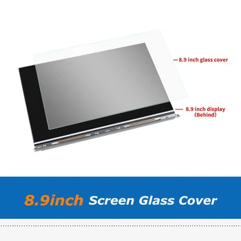 1 buc 8.9 inch Ecran LCD Suport de Sticlă Protector de Acoperire pentru WANHAO D8 DLP Lumina de Uscare Imprimantă 3D Piese