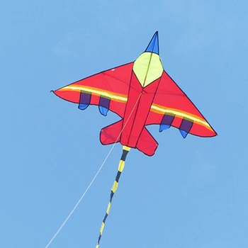 1 buc Nou Nailon Avion Forma Zmee în aer liber Zmee care Zboară Jucării Zmeu Pentru Copii, Băieți și Fete