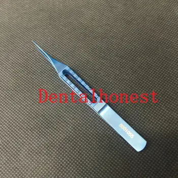 1 BUC Titan Drept Sutura Forcep 115 mm 0.12 mm dinti oftalmic ochi instrument