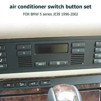 1 Set Masina de Control al Climei Aer Condiționat Buton de Comutare Acoperă Capace pentru BMW X5 E53 1999-2006 Seria 5 E39 1996-2002