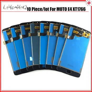 10 buc/lot LCD Pentru Moto E4 XT1766 XT1763 XT1762 LCD Senzor de Sticlă Display LCD Touch Screen Digitizer Asamblare