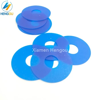 100 de bucăți de cauciuc albastru fraier pentru Hengoucn 38x14x0.8MM