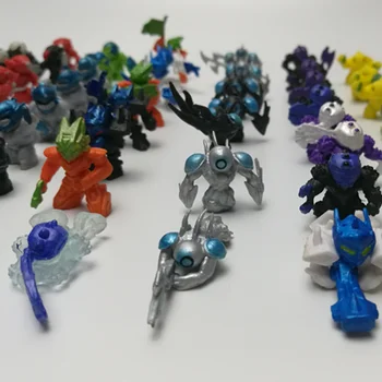 100buc Atomicron Interstelar monștri Înarmați robot Micro peisaj ornamentale Mobile omului străin papusa jucării