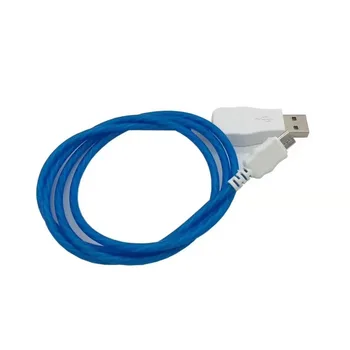 100buc/lot Curge LED-uri Vizibile Intermitent de Încărcare USB Încărcător Cablu de 1M 3FT Sincronizare de Date de Tip C Aprinde Cablu pentru Samsung S8 S7 S6