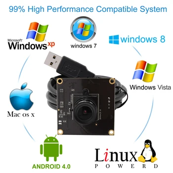 1080P 60fps Modul Camera CMOS OV4689 Full HD Usb Mini camera de bord Windows, Android, Linux, MAC USB Webcam