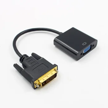 1080P DVI-D 24+1 Pin Male la VGA 15Pin Femeie Activă Cablu Adaptor Convertor AS99