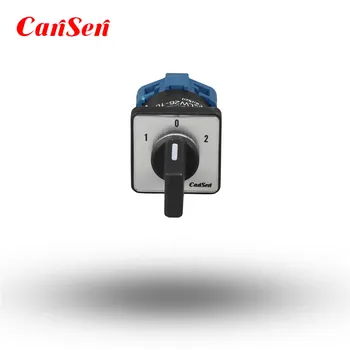 10A Rotativ Cam Comutator 1-0-2 1Pole 4 terminale (CE, CCC, TUV certificat) LW26-10