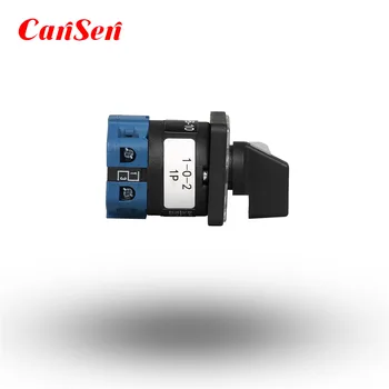 10A Rotativ Cam Comutator 1-0-2 1Pole 4 terminale (CE, CCC, TUV certificat) LW26-10