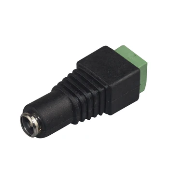 10buc Cablul de Alimentare DC 5.5x2.1mm de sex Feminin Conecta Benzi cu LED-uri 5050 3528 5730 Singură Culoare DC Adaptor pentru a conecta benzi cu led-uri Lumina
