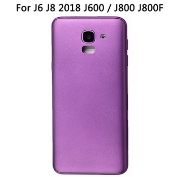 10BUC Noi J6 Complete de Locuințe Caz Pentru Samsung Galaxy J6 J8 2018 J600 J600F J800 J800F Baterie Capac Spate Usa Spate Capac