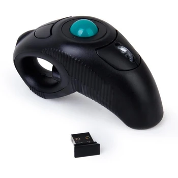 10M negru Wireless 2.4 G Mouse-ul de Aer Portabile Trackball-ul pentru Mouse USB Mini Optic Trackball Soareci pentru laptop