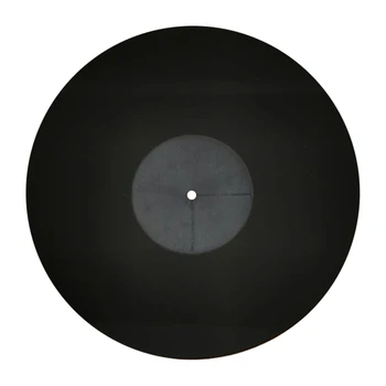 12 Inch 3MM Alb Negru Acrilic Record Pad Anti-static LP Vinil Mat Slipmat pentru Platan Fonograf Accesorii