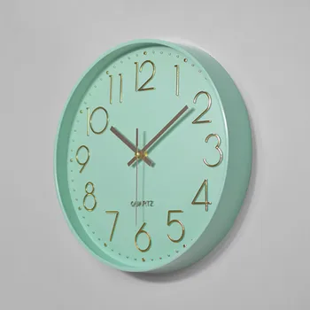 12 inch Cuarț Ceas de Perete din Plastic Antic Ceasuri de Designer Acasă Decor Camera de zi Dormitor Tăcut Agățat Ceasuri cu Design Modern