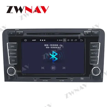 128GB Android Carplay 10 DVD Player pentru Audi A3 2003-2008 2009 2010 2011 2012 2013 GPS Auto Radio Muzica Audio Stereo unitatea de Cap