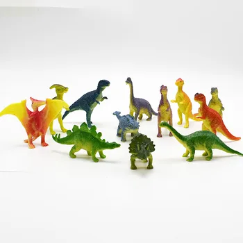 12pcs/lot Dinozauri Model Drăguț Animale Cadouri Baieti Jucarii Hobby-uri pentru Copii mici Mici de Plastic Dinozaurilor Cifre GYH