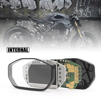 14000RPM 6 Viteze lumina de Fundal Motocicleta Kilometrajul For1, Cilindri de 2,4 Metri TFT Vitezometru Digital Pentru Motocicleta de Curse de Viteză