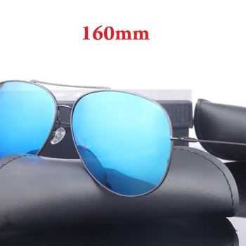 160mm Supradimensionate Barbati ochelari de Soare Polarizat Ochelari de Soare pentru Om Conducere UV400 Largă Cap Fata de Grăsime
