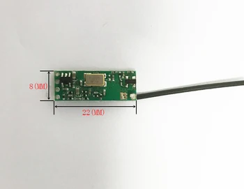 1buc 2.4 GHz 100MW Modulului Transmițător Wireless de Transmisie de Monitorizare Micro Audio-Video pentru FPV RC Model Accesorii