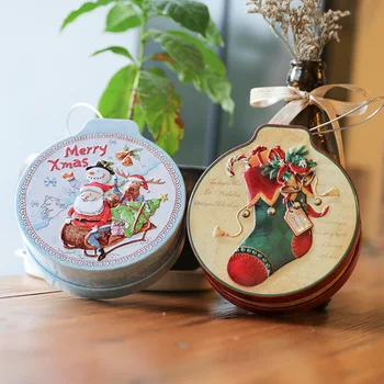 1buc decorare pom de Crăciun ornament bătrân elan copac cadou de desene animate drăguț cadou pandantiv cutie de depozitare Copil de Ambalare Cutie de Bomboane de Crăciun