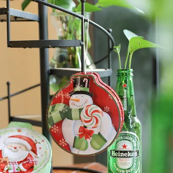 1buc decorare pom de Crăciun ornament bătrân elan copac cadou de desene animate drăguț cadou pandantiv cutie de depozitare Copil de Ambalare Cutie de Bomboane de Crăciun