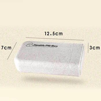 1buc Pastila Caz Fashion Distribuitor Cutii cu Medicamente Portabil Automat Cutie Tableta Cazemata de Distribuire Trusă Medicală Organizator
