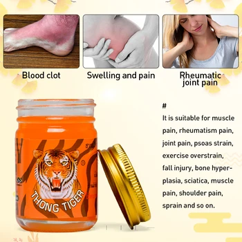 1buc Tiger Balm Unguent Analgezic Musculare Freacă Spatele Gâtului, Dureri Articulare Patch Artrita Reumatism Anti-Mișcare Crema 50g P0081