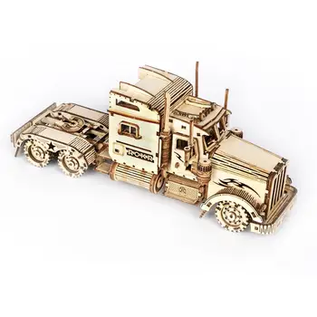 1set Asamblare DIY Manual 3D Puzzle din Lemn Model de Masina Asamblare Diy Jucarii Model Kituri de constructie Pentru Copii Baieti Cadouri