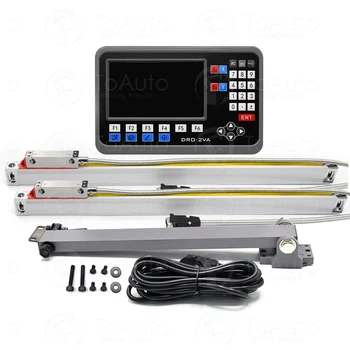 2 Axa 1 / 5µm Display LCD Digital Readout DRO / Scară Liniară mm/inch Modul de Morari, Strunguri, mașini de Alezat