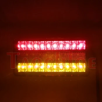 2 buc 12V spate cu LED-uri de Lumină Pentru Camion Remorcă Camion Tractor Spate Lampa Stop Semnalizare Lămpi de Lumini