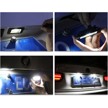 2 buc Auto 12V LED Numar inmatriculare bec Pentru BMW Mini R50 R52 R53 Cooper S de Automobile luminilor Exterioare