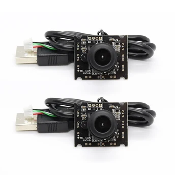 2 buc Camera de 3MP Modul Free Driver USB2.0 OV3660 Larg Unghi de 110° FOV 2048X1536 Camera cu Cablu USB
