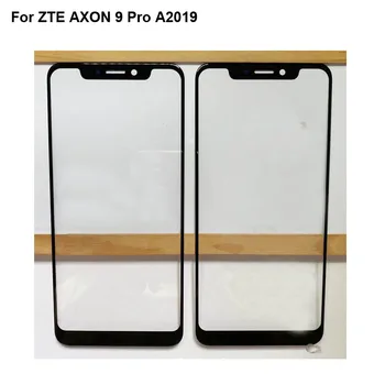 2 BUC Pentru ZTE Axon 9 Pro 2017 Față LCD Lentile de Sticlă touchscreen Axon9 Pro Touch screen Exterioară a Panoului de Ecran de Sticlă fără flex 9PRO