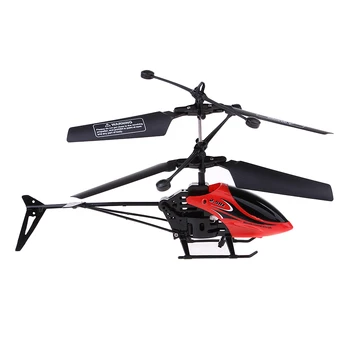 2 CANALE RC Mini Elicopter cu Telecomanda Radio Micro Avion de Jucarie Gata pentru a Acoperi