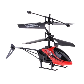 2 CANALE RC Mini Elicopter cu Telecomanda Radio Micro Avion de Jucarie Gata pentru a Acoperi