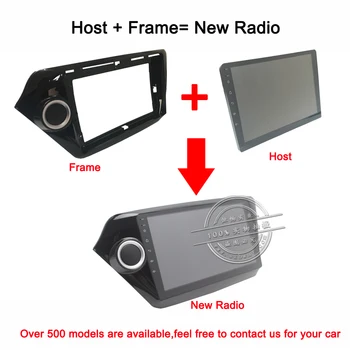 2 din radio Auto Center Audio Stereo Radio, DVD GPS Placa Panoului de Cadru Fascia Înlocuitor Pentru Chevrolet captiva 2017 Dash Kit