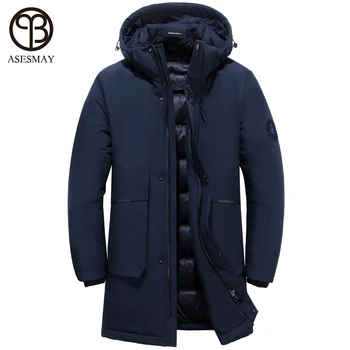 2019 bărbați de iarnă în jos jacheta barbati geaca haina pentru europa wellensteyn pene de gâscă lung, gros, rezistent la apa calda îmbrăcăminte exterioară
