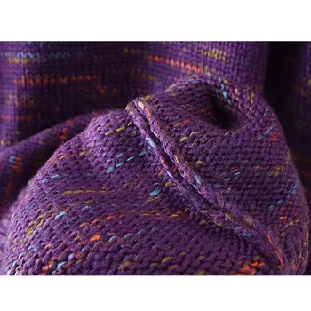 2019 Mari dimensiuni 4XL tricota pulovere femei Toamna Iarna Jumătate-guler înalt pulover Bottom pulovere femei Îngroșa pulovere G90