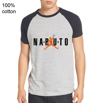2019 Nou Designer Reci de Aer Naruto Tricouri Barbati Gât Rotund Maneca Scurta Anime Tee shirt design T-Shirt pentru Bărbați Grafic XXXL Dimensiunea