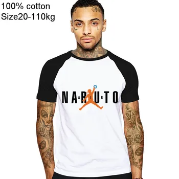 2019 Nou Designer Reci de Aer Naruto Tricouri Barbati Gât Rotund Maneca Scurta Anime Tee shirt design T-Shirt pentru Bărbați Grafic XXXL Dimensiunea