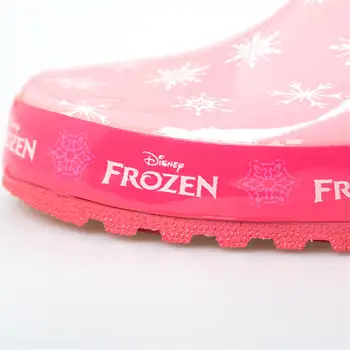 2019 Nou Disney Frozen Annie Fete cizme de Ploaie Drăguț Roz Elsa Printesa Zapezii Apa pantofi Student cizme de Ploaie din Cauciuc dimensiune 23-36