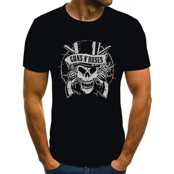 2020 barbati de vara noi 3D personalizate T-shirt cap de craniu tricou 3D pentru bărbați T-shirt casual sport top t-shirt barbati cu Maneci Scurte T