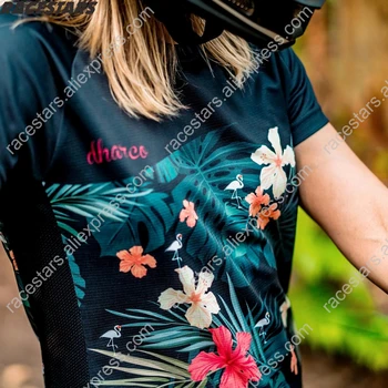 2020 Doamnelor Ciclism Jersey Femei de Vara maneca Scurta Femei Haine de Ciclism MTB BMX Biciclete Rutier de Echitatie Poartă Respirabil Tricou
