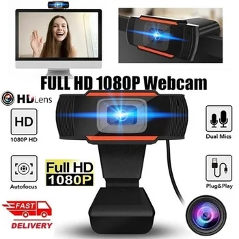 2020 HD Webcam PC Mini USB 2.0 Digital Video Camera Web Cu Anulare a Zgomotului Microfon Pentru PC Desktop, Laptop Webcam Live Streaming